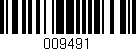 Código de barras (EAN, GTIN, SKU, ISBN): '009491'