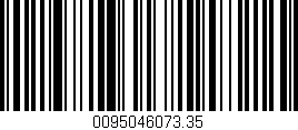 Código de barras (EAN, GTIN, SKU, ISBN): '0095046073.35'