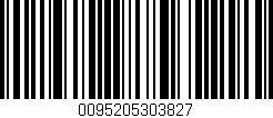 Código de barras (EAN, GTIN, SKU, ISBN): '0095205303827'