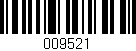 Código de barras (EAN, GTIN, SKU, ISBN): '009521'