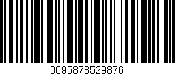 Código de barras (EAN, GTIN, SKU, ISBN): '0095878529876'