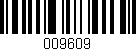 Código de barras (EAN, GTIN, SKU, ISBN): '009609'