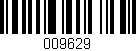 Código de barras (EAN, GTIN, SKU, ISBN): '009629'