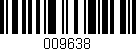 Código de barras (EAN, GTIN, SKU, ISBN): '009638'