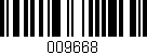 Código de barras (EAN, GTIN, SKU, ISBN): '009668'