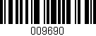 Código de barras (EAN, GTIN, SKU, ISBN): '009690'