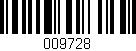 Código de barras (EAN, GTIN, SKU, ISBN): '009728'