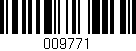 Código de barras (EAN, GTIN, SKU, ISBN): '009771'