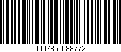 Código de barras (EAN, GTIN, SKU, ISBN): '0097855088772'