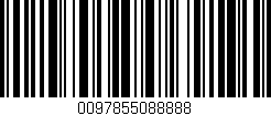 Código de barras (EAN, GTIN, SKU, ISBN): '0097855088888'