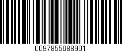 Código de barras (EAN, GTIN, SKU, ISBN): '0097855088901'