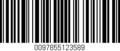 Código de barras (EAN, GTIN, SKU, ISBN): '0097855123589'