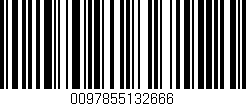 Código de barras (EAN, GTIN, SKU, ISBN): '0097855132666'