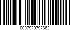 Código de barras (EAN, GTIN, SKU, ISBN): '0097973797662'