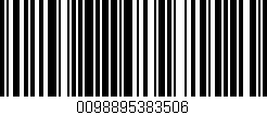 Código de barras (EAN, GTIN, SKU, ISBN): '0098895383506'
