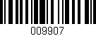 Código de barras (EAN, GTIN, SKU, ISBN): '009907'