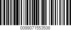 Código de barras (EAN, GTIN, SKU, ISBN): '0099071553508'