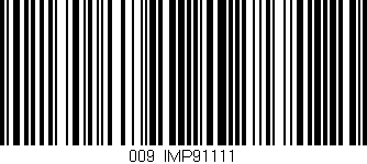 Código de barras (EAN, GTIN, SKU, ISBN): '009/IMP91111'