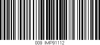 Código de barras (EAN, GTIN, SKU, ISBN): '009/IMP91112'