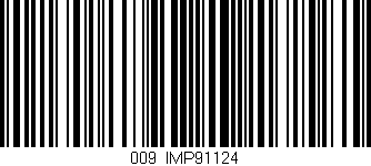 Código de barras (EAN, GTIN, SKU, ISBN): '009/IMP91124'
