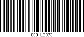 Código de barras (EAN, GTIN, SKU, ISBN): '009/LB373'