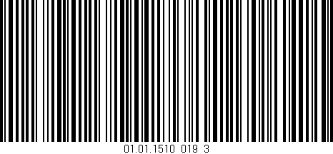 Código de barras (EAN, GTIN, SKU, ISBN): '01.01.1510_019_3'