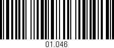 Código de barras (EAN, GTIN, SKU, ISBN): '01.046'
