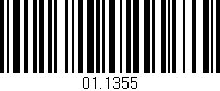 Código de barras (EAN, GTIN, SKU, ISBN): '01.1355'