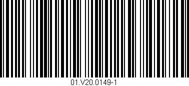 Código de barras (EAN, GTIN, SKU, ISBN): '01.V20.0149-1'