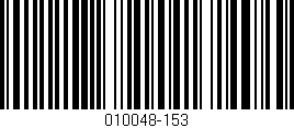 Código de barras (EAN, GTIN, SKU, ISBN): '010048-153'