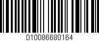 Código de barras (EAN, GTIN, SKU, ISBN): '010086680164'