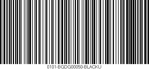 Código de barras (EAN, GTIN, SKU, ISBN): '0101-BGDG00050-BLACKU'
