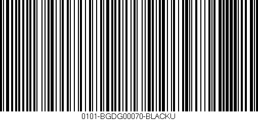 Código de barras (EAN, GTIN, SKU, ISBN): '0101-BGDG00070-BLACKU'