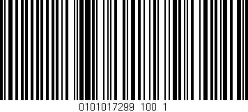 Código de barras (EAN, GTIN, SKU, ISBN): '0101017299_100_1'
