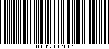 Código de barras (EAN, GTIN, SKU, ISBN): '0101017300_100_1'