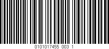 Código de barras (EAN, GTIN, SKU, ISBN): '0101017455_003_1'