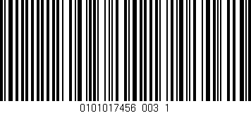 Código de barras (EAN, GTIN, SKU, ISBN): '0101017456_003_1'