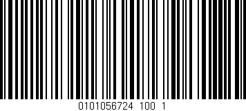Código de barras (EAN, GTIN, SKU, ISBN): '0101056724_100_1'