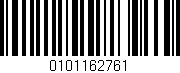 Código de barras (EAN, GTIN, SKU, ISBN): '0101162761'