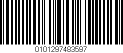 Código de barras (EAN, GTIN, SKU, ISBN): '0101297483597'