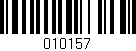 Código de barras (EAN, GTIN, SKU, ISBN): '010157'