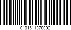 Código de barras (EAN, GTIN, SKU, ISBN): '0101611978082'