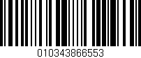 Código de barras (EAN, GTIN, SKU, ISBN): '010343866553'