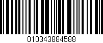 Código de barras (EAN, GTIN, SKU, ISBN): '010343884588'