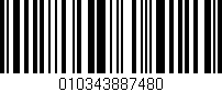Código de barras (EAN, GTIN, SKU, ISBN): '010343887480'