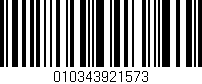 Código de barras (EAN, GTIN, SKU, ISBN): '010343921573'