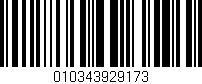 Código de barras (EAN, GTIN, SKU, ISBN): '010343929173'