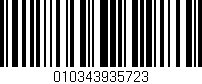 Código de barras (EAN, GTIN, SKU, ISBN): '010343935723'