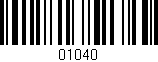 Código de barras (EAN, GTIN, SKU, ISBN): '01040'