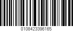 Código de barras (EAN, GTIN, SKU, ISBN): '0108423396165'